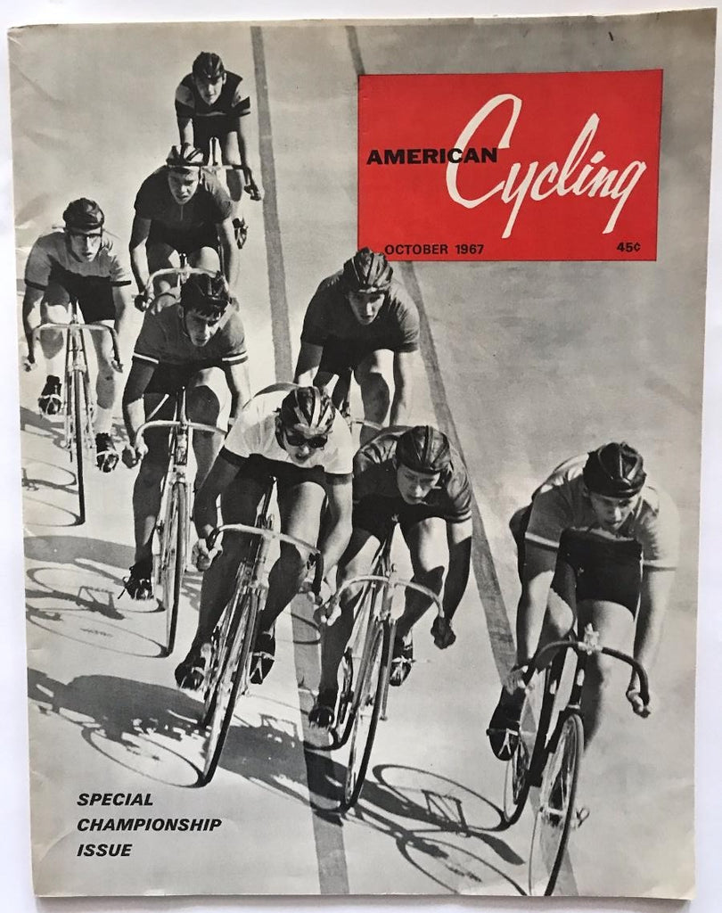 AMERICAN CYCLING MAGAZINE Oct. 1967 Issue