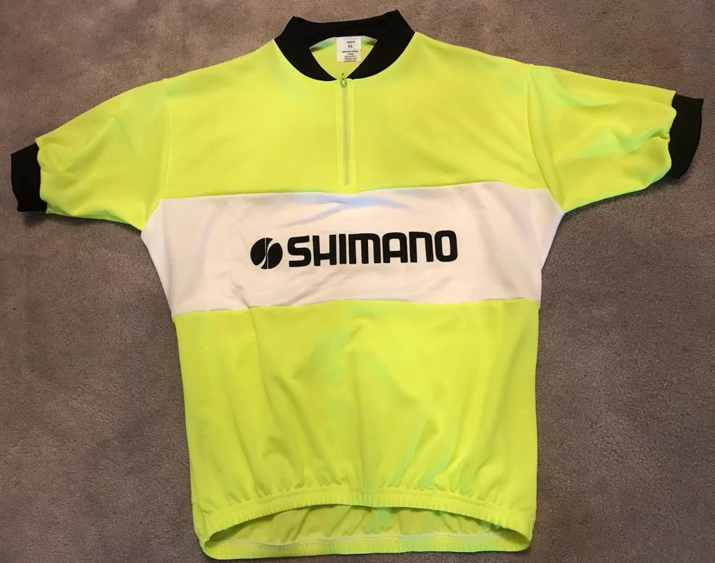 Coolmax Cycling Jersey S Flourescent Lemon Yellow