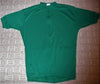 Merino Wool Cycling Jersey - Short Sleeve - Green With Rounded Bottom